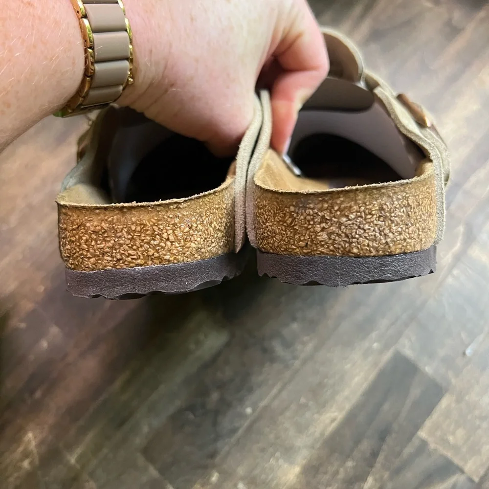 NWOT Birkenstock Boston Clog Taupe - Picture 6 of 11